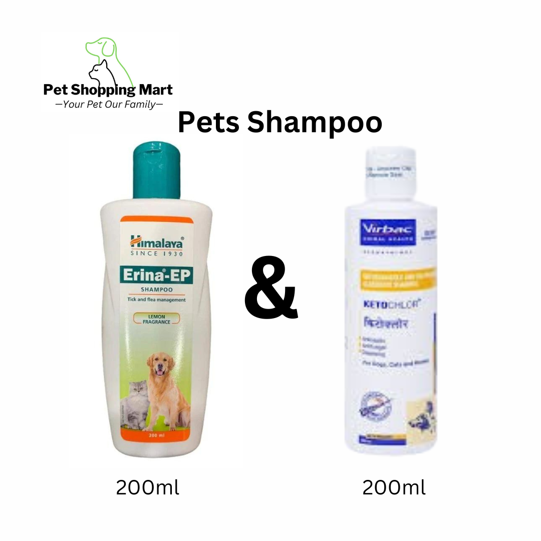 Himalaya Dog Shampoo And Ketochlor Shampoo At Pet Shopping Mart